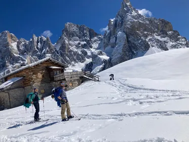 San Martino di Castrozza: Geführte Skitour in den Dolomiten