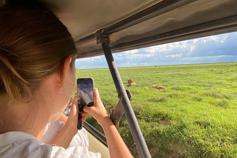 2 giorni di safari in lodge di media categoria a Tarangire e Ngorongoro