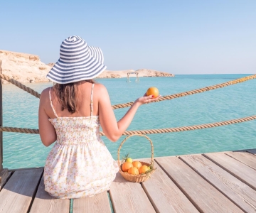 Hurghada: Excursión en yate a la Isla de Orange con almuerzo y deportes acuáticos