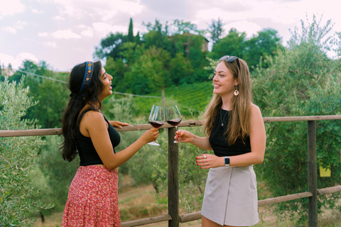 Florence: Tuscany Winery-Hopping Tour with Vineyard Lunch Semi-Private Tuscany Winery-Hopping Tour with Vineyard Lunch