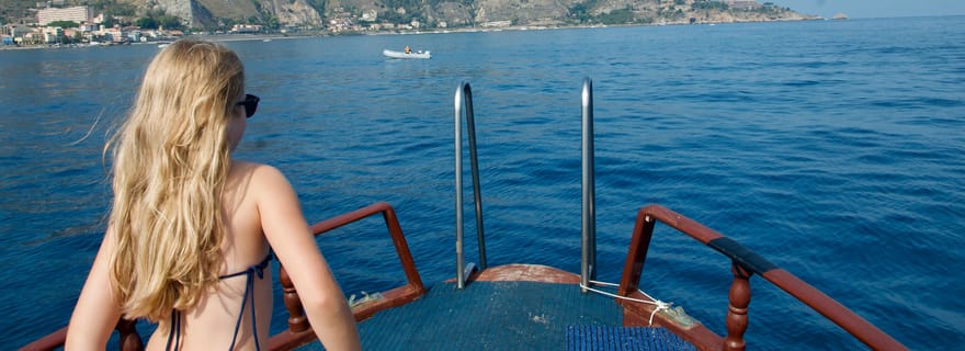 Taormine : visite du Lotus blanc