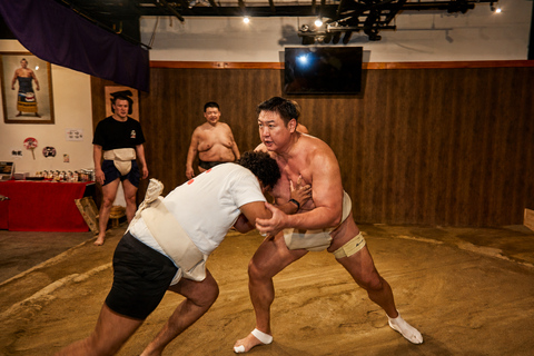 Tokyo Ginza: Sumo Training with Former Top-Division Rikishi