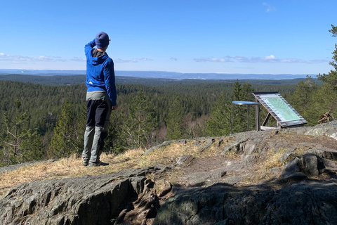 Oslo: escursione guidata nel Parco Nazionale di Østmarka con cibo cotto sul fuocoOslo: escursione guidata al Parco Nazionale di Østmarka con cibo sul fuoco