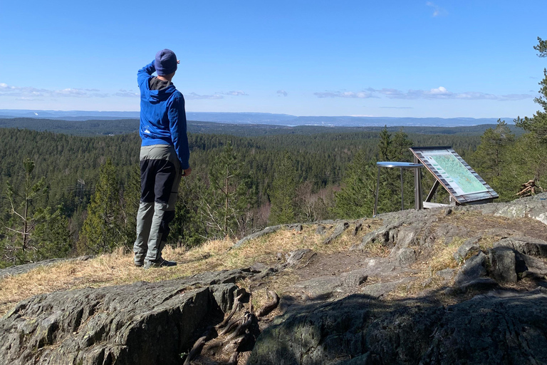 Oslo: escursione guidata nel Parco Nazionale di Østmarka con cibo cotto sul fuocoOslo: escursione guidata al Parco Nazionale di Østmarka con cibo sul fuoco