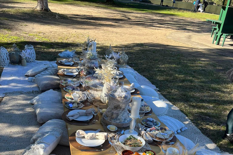 Brisbane Luxurious pop up picnic at the City Botanic gardens