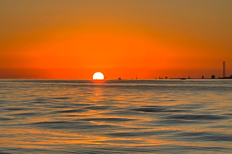 Privé boottocht bij zonsondergang