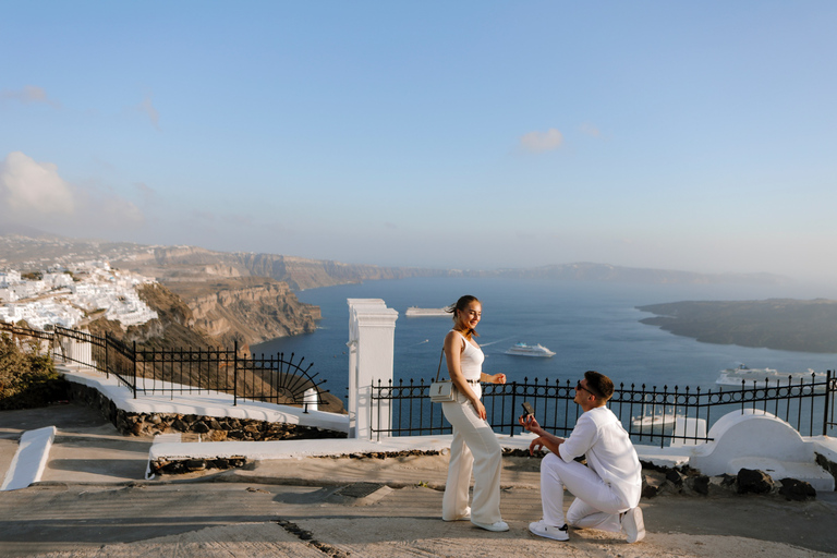 Voorstelfotograaf in Santorini90 minuten + 45 foto&#039;s op 2 locaties