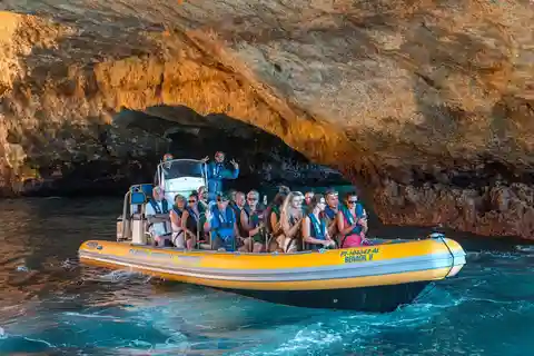 Portimão: Tour delle grotte di Benagil
