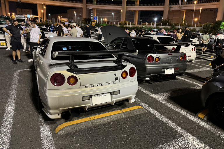 Daikoku PA y Tokio en R34 GT-R de 700 CV (tour privado)