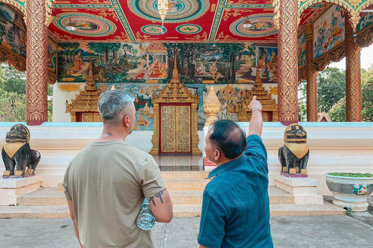 Vientiane: Temple Walk & Art
