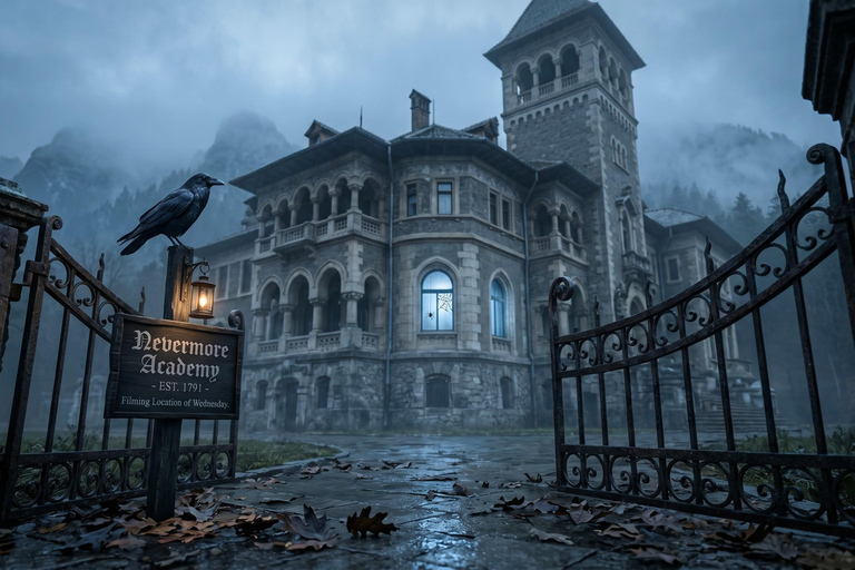 Bucharest: Wednesday’s Nevermore, Bran & Peles Castles Tour Audio guide in 24 languages
