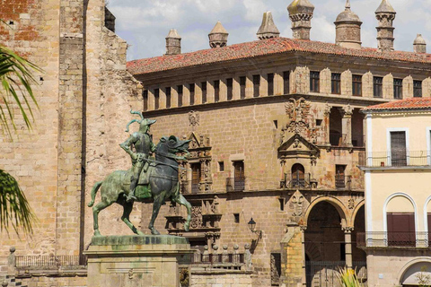 Trujillo: Geführte Tour &quot;Mittelalterliche Szenerie und Route der Entdecker&quot;.