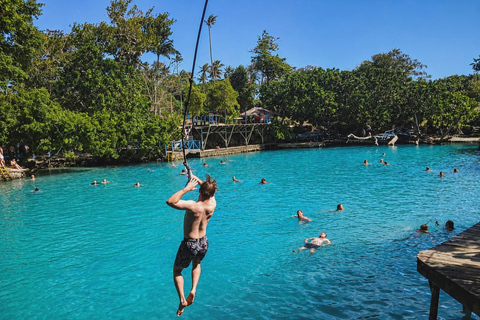 From Port Vila: Efate Round Island Tour with Top Rock Lunch