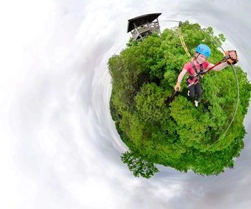 Henderson, Minnesota: 14-Line Zipline Canopy Tour