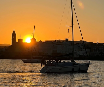 Sitges: Guidad segeltur längs Sitges kust