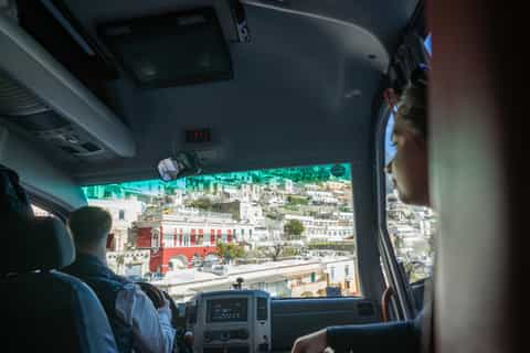 Depuis Naples : Sorrente, Positano et Amalfi avec balade en bateau