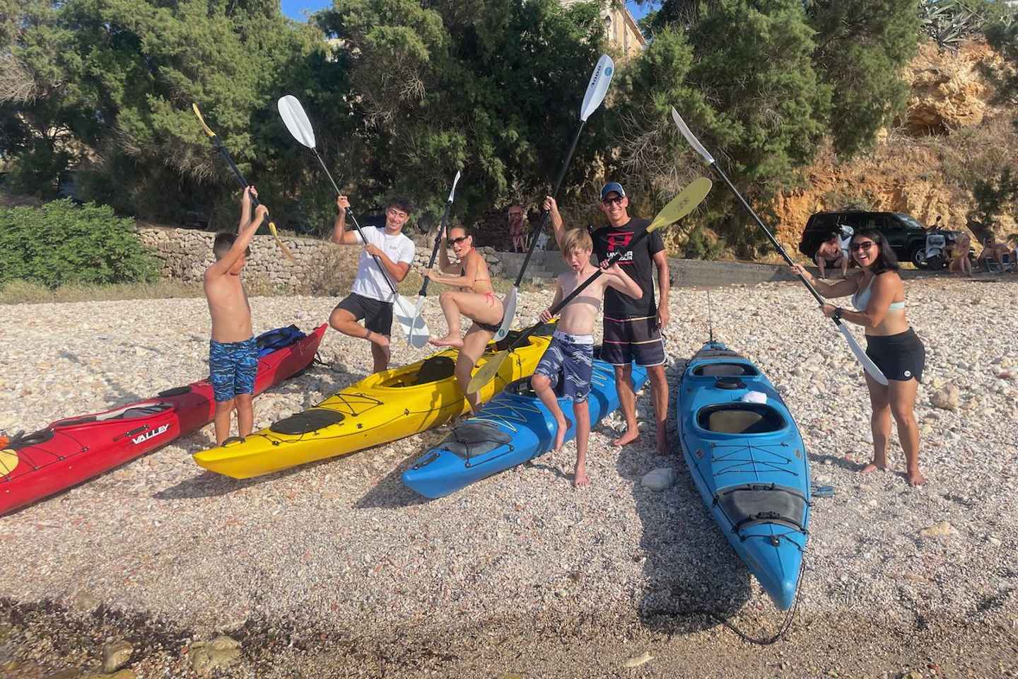 Chania: Morning Sea Kayak Tour Along the Coastline