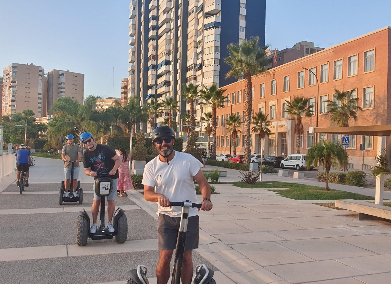 Segway-tur i Málaga: Gibralfaro-slottet, havnen og tyrefægterarenaen