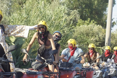 Antalya: Off-Road Quad/Buggy Safari & Hotel Transfer Double Quad: Two People, One Bike