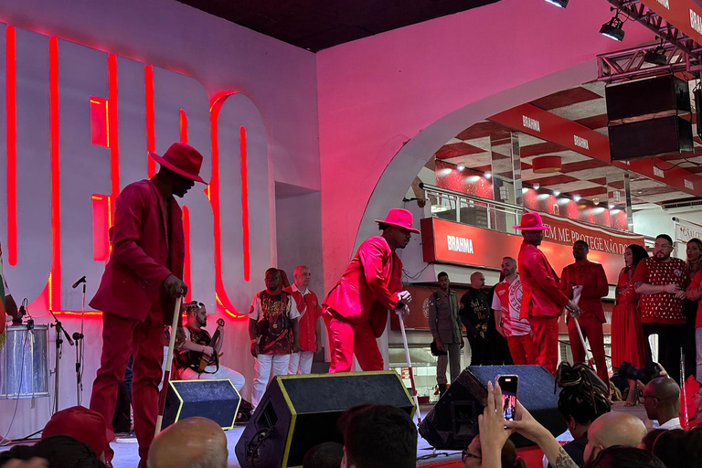 Rio de Janeiro/Copacabana: Prove della scuola di samba Salgueiro