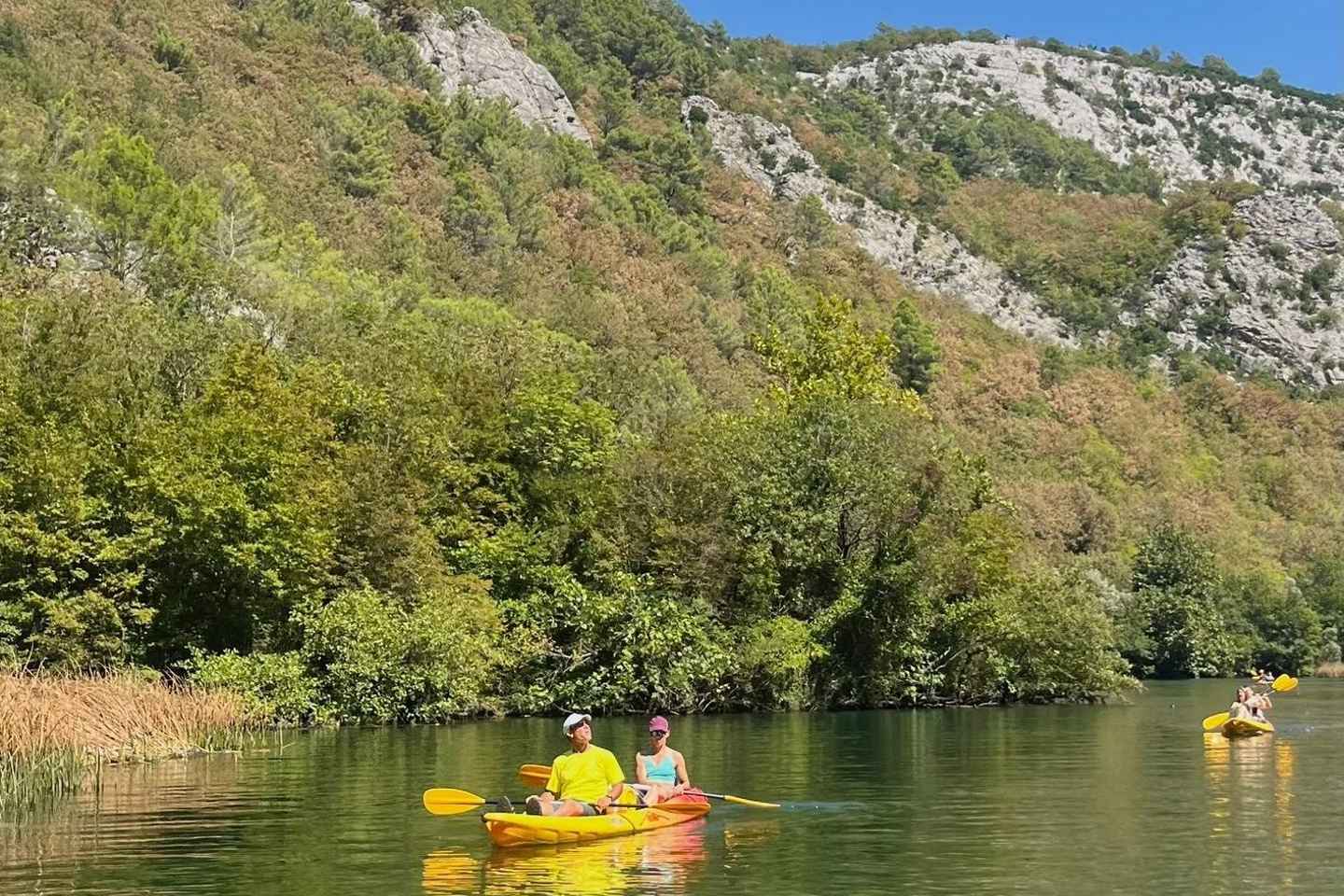 Omiš: 5-Hour Kayak on Cetina River Preserved Nature Park