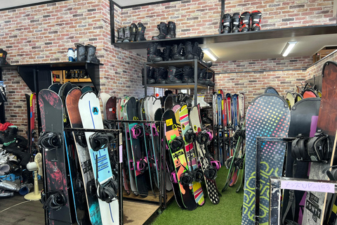 From Tokyo 2-day ski & snowboard tour with rentals