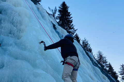 Winter Ice Climbing Experience from Seward