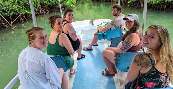 Manuel Antonio : Mangrove boat tour to see animals