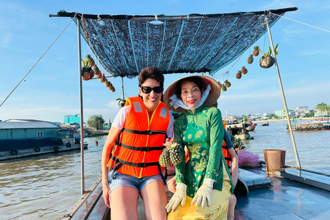 Från Ho Chi Minh: Besök Mekong &amp; flytande marknad på 1 dag