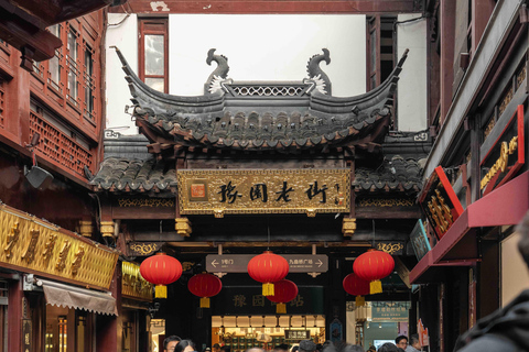 Shanghai: Yuyuan, City God Temple Old City Tour-Tickets Incl