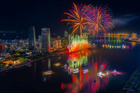 Da Nang: DIFF Fireworks Experience on a Han River Cruise [2nd Floor Seat] Set Menu Dinner Cruise | by TAURONGSONGHAN