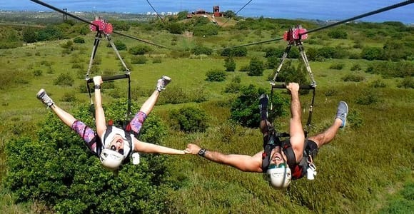 Maui: 6-Line All-Dual Adventure - Maui&#39;s Largest Zipline!