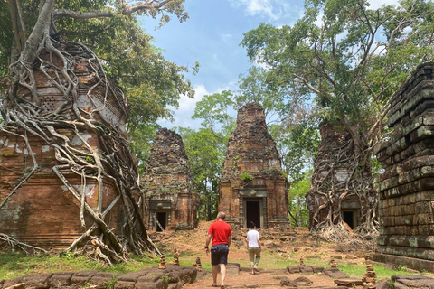 Phnom Penh: 2-Day Hidden Temples and Kulen Waterfall Tour 2-Day PNH - REP Hidden Koh Ker Temple Kulen Waterfall Tours