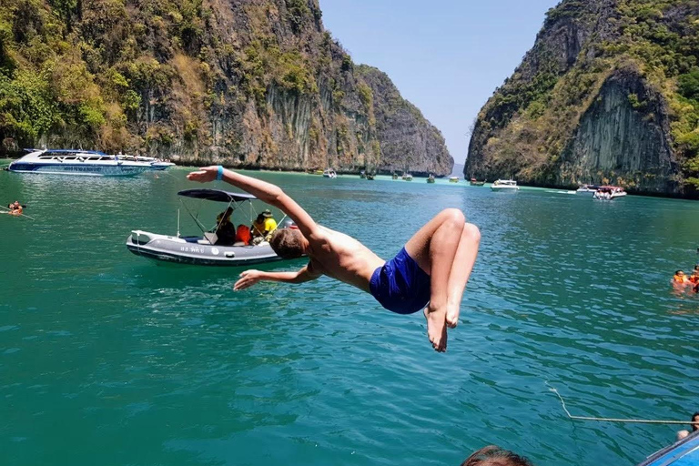 Krabi to Phi Phi Cove: Speedboat & Longtail Island Combo The Essentials