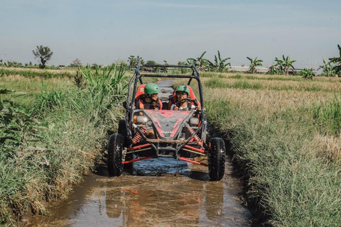 Ubud: 5-Terrain Buggy Adventure with Cave, River & Lunch Single Buggy: 1 Person per Buggy