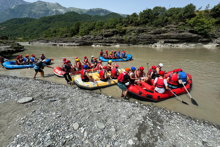 Permet: Vjosa River National Park Guided Rafting TourVjosa River National Park: 2.5-Hour Guided Rafting Tour