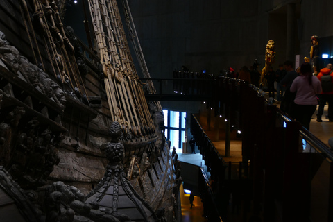 Estocolmo: Visita guiada ao Museu Vasa, incluindo ingressoTour guiado em espanhol