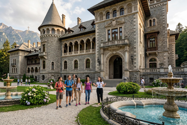 3 Castles 1 Day Tour Bucharest: Dracula’s, Peles & Wednesday Audio guide in 24 languages