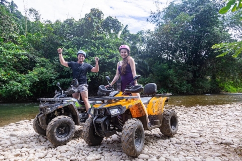 Phuket: Olifantenopvang tour met ATV fiets & lunch tourOphalen van phuket