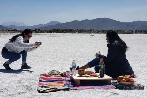 Depuis Arequipa : Excursion d&#039;une journée à la lagune de Salinas