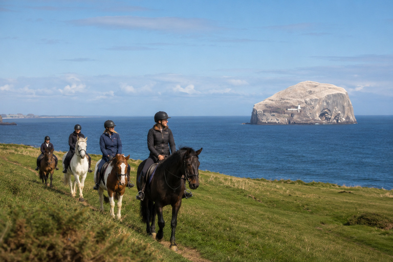 Edinburgh: Coastal Countryside Horse Riding Tour