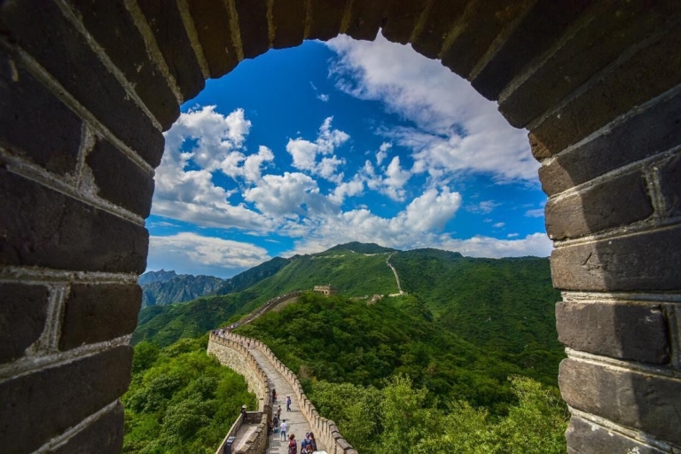 Pekín:Tour privado de la Gran Muralla de Mutianyu con pase rápido VIPHotel del Centro de Pekín a la Gran Muralla de Mutianyu