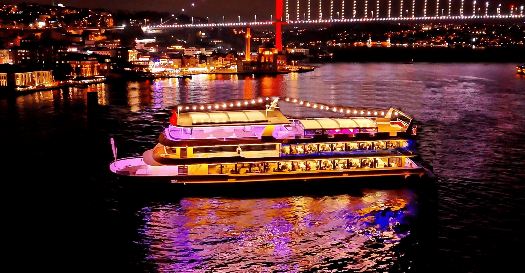 Istanbul: Bosphorus Dinner Cruise & Show with Private Table