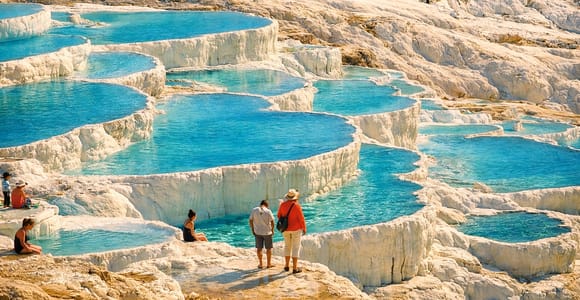 Pamukkale & Hierapolis Tour–Calcium Terraces & Thermal Pools