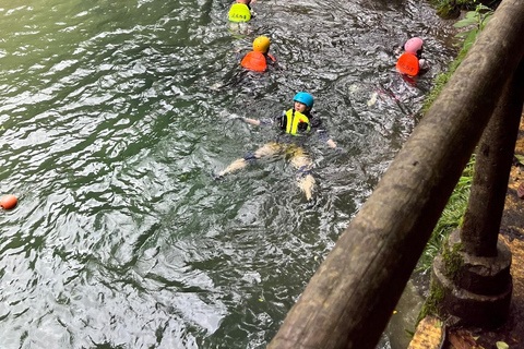 From Guangzhou: Canyoning Tour & Guanyin Mountain Temple