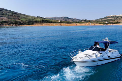 Private Boat Charter to Blue Lagoon, Crystal Lagoon and Gozo