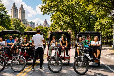 2026年セントラルパークのトゥクトゥクと自転車タクシーのツアーベスト