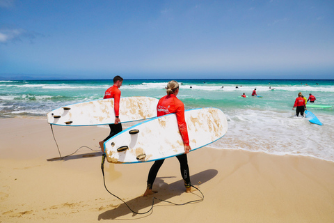 Learn to Surf in the north of Fuerteventura! 1 Day Beginner Surf Course 4 hours