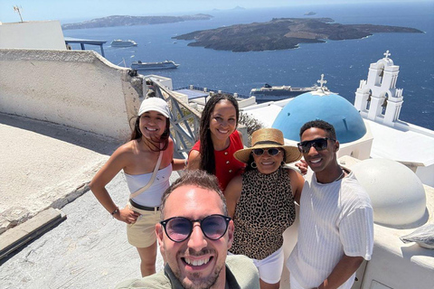 Santorini Private Customizable Land Tοur with Local Driver Santorini Private Land Tour With Local Driver