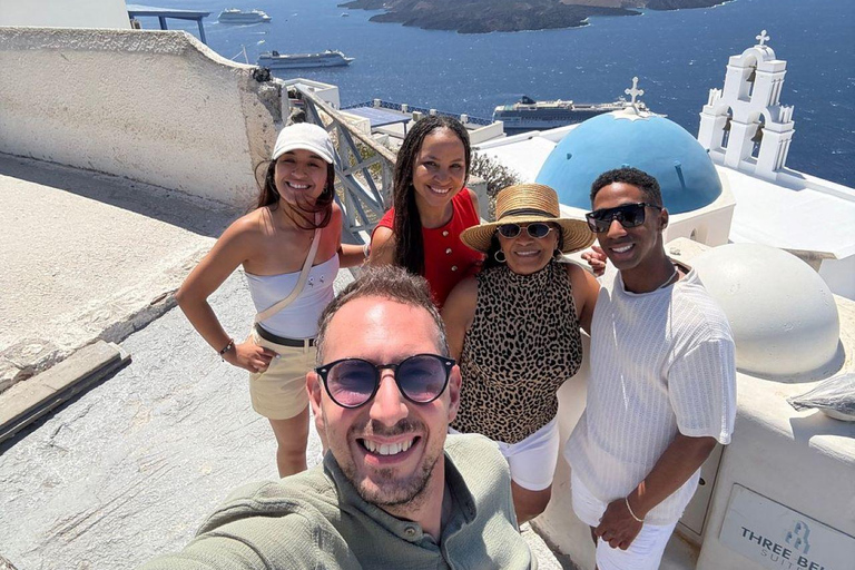 Santorini Private Customizable Land Tοur with Local Driver Santorini Private Land Tour With Local Driver